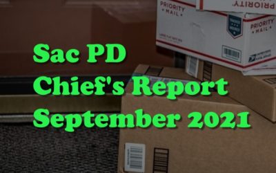 Monthly Chief’s Report