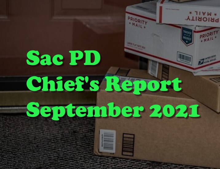 Monthly Chief’s Report
