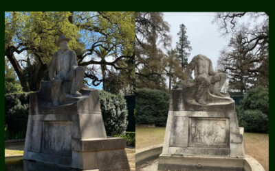 Swanston Statue Vandalized over the Holiday