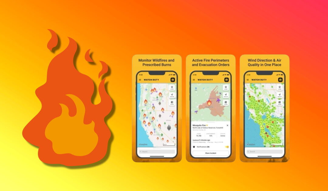 Stay Updated with a Wildfire App