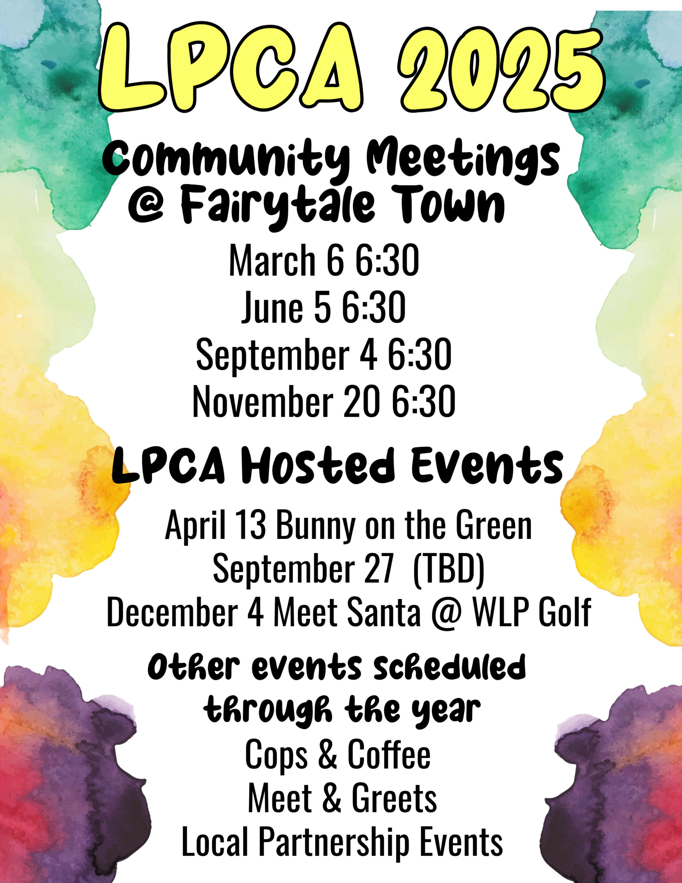 Land Park Community Association Sacramento 2025