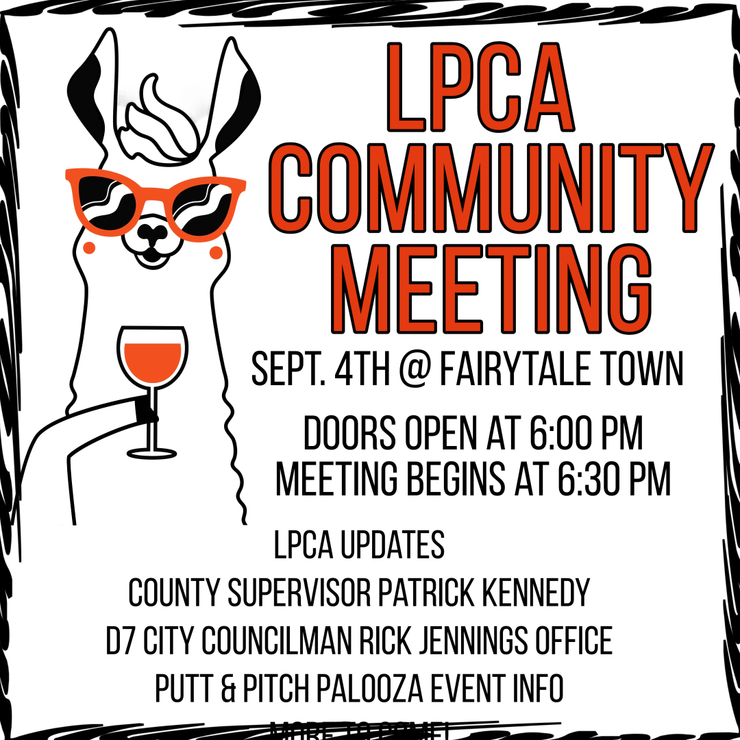 LPCA 9-4-25 mtg Land Park Sacramento