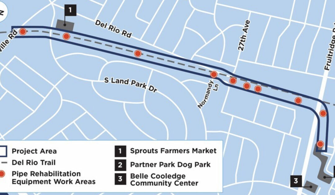 Del Rio Trail Sewer Upgrade