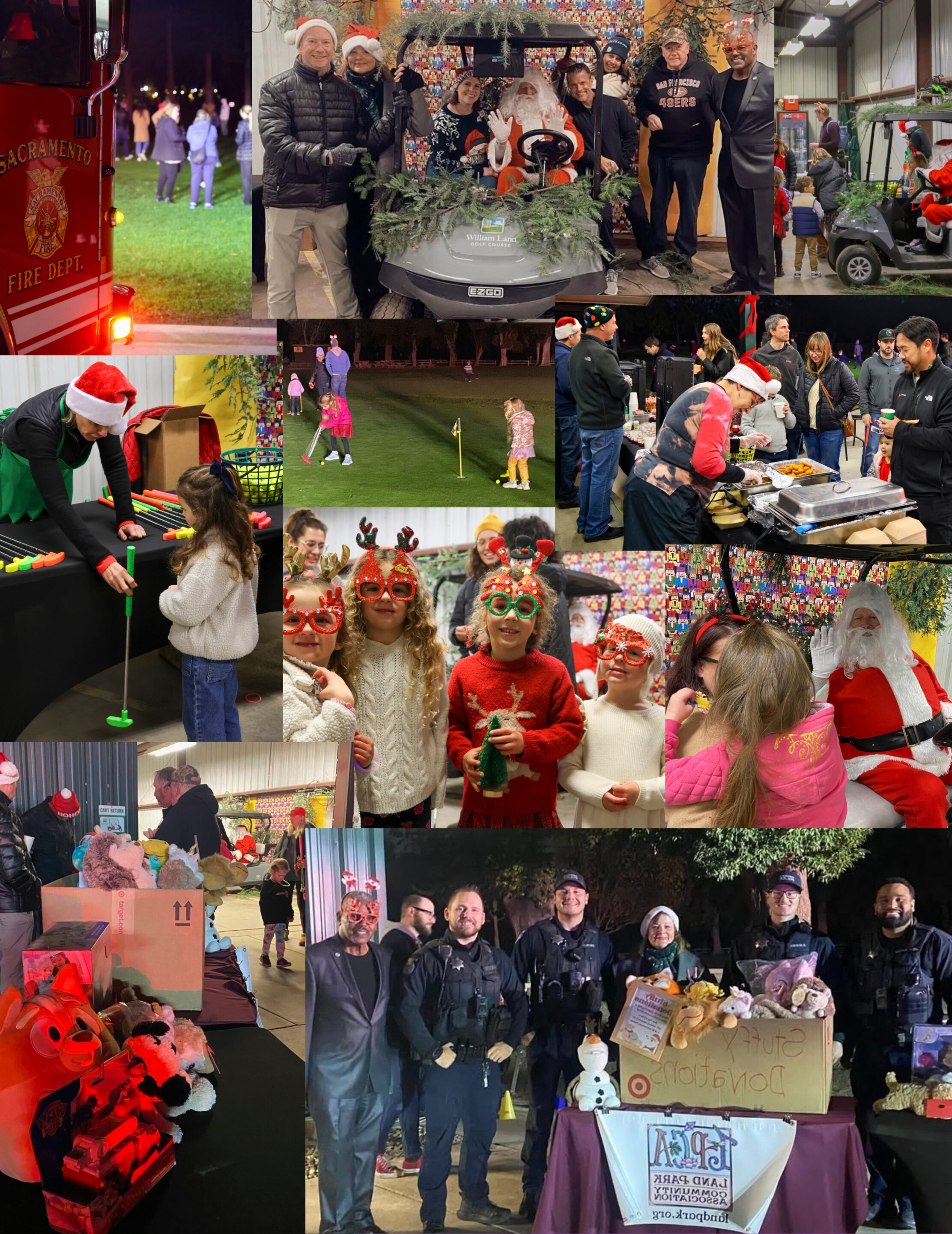 Land Park Meet Santa Sacramento