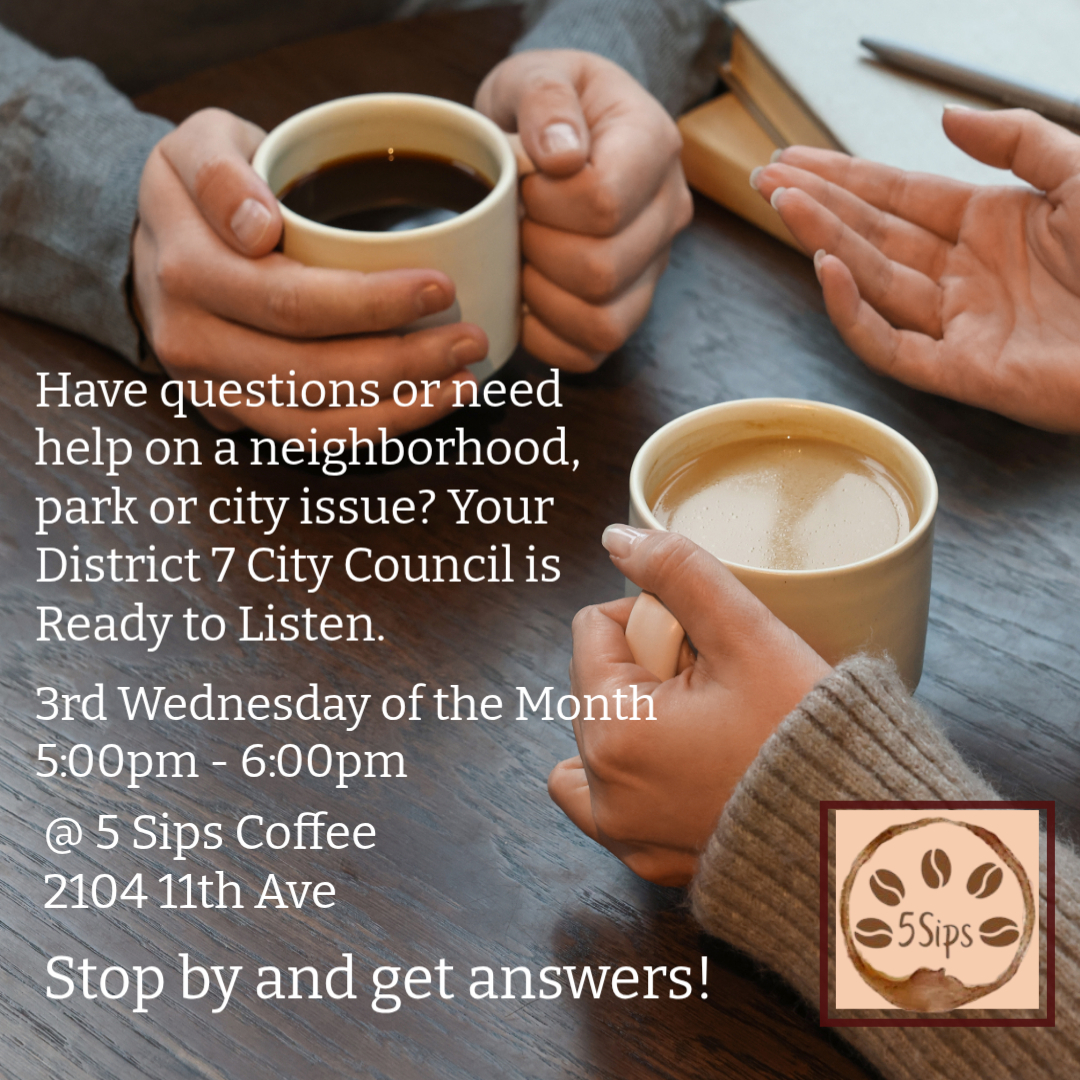 Land Park 5 Sips Coffee